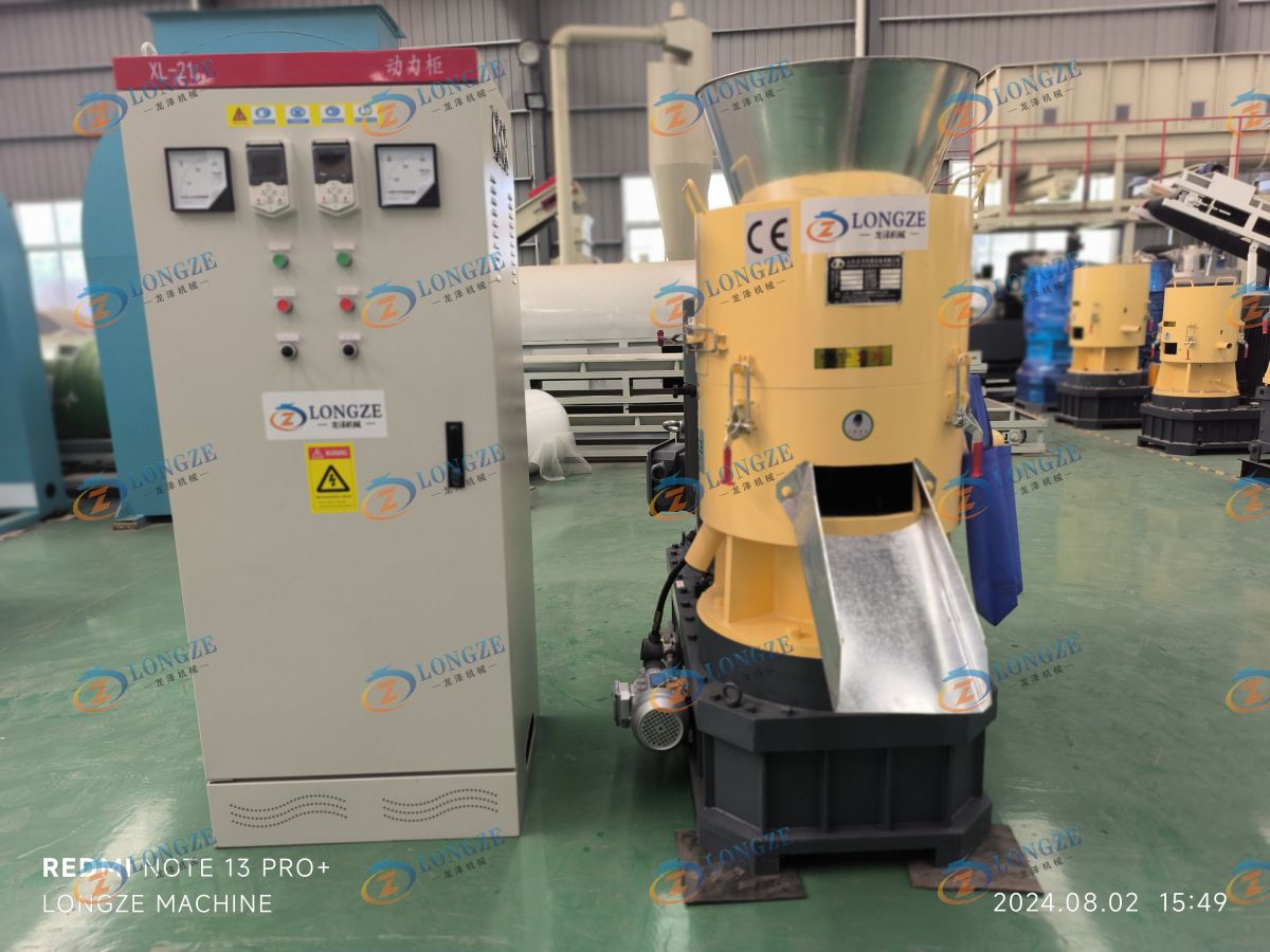 IMG_20240802_154919 SHANDONG LONGZE ~ 75KW PELLET MACHINE EXPORT
