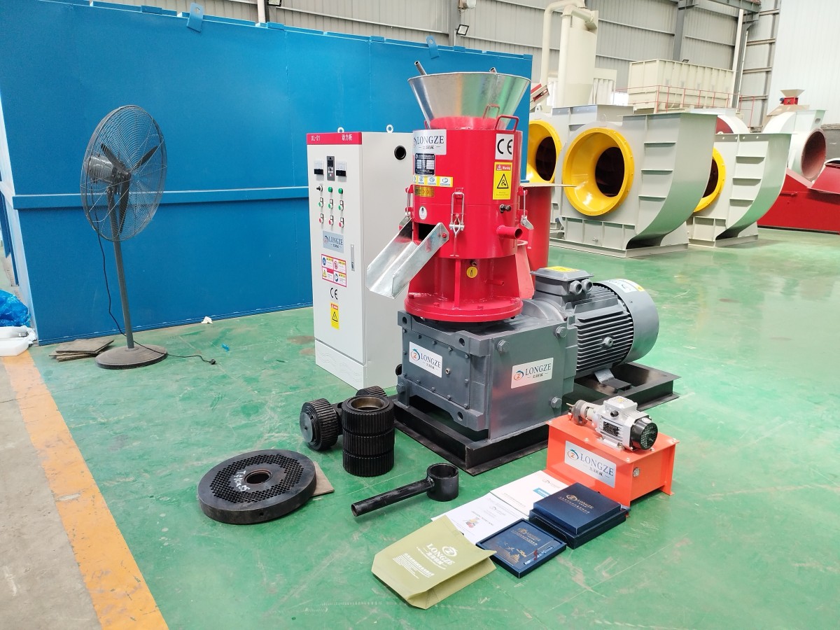 IMG_20250705_141049 LONGZE 55 KW FLAT DIE PELLET MACHINE SHIPPED TO SOUTH AMERICA