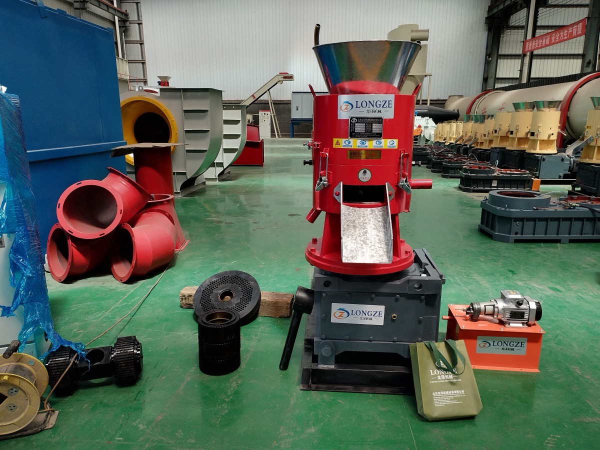 IMG_20250705_140009 LONGZE 55 KW FLAT DIE PELLET MACHINE SHIPPED TO SOUTH AMERICA