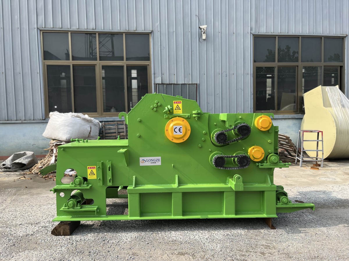 LONGZE GX216 Drum Wood Chipper Exported to SOUTH AMERICA