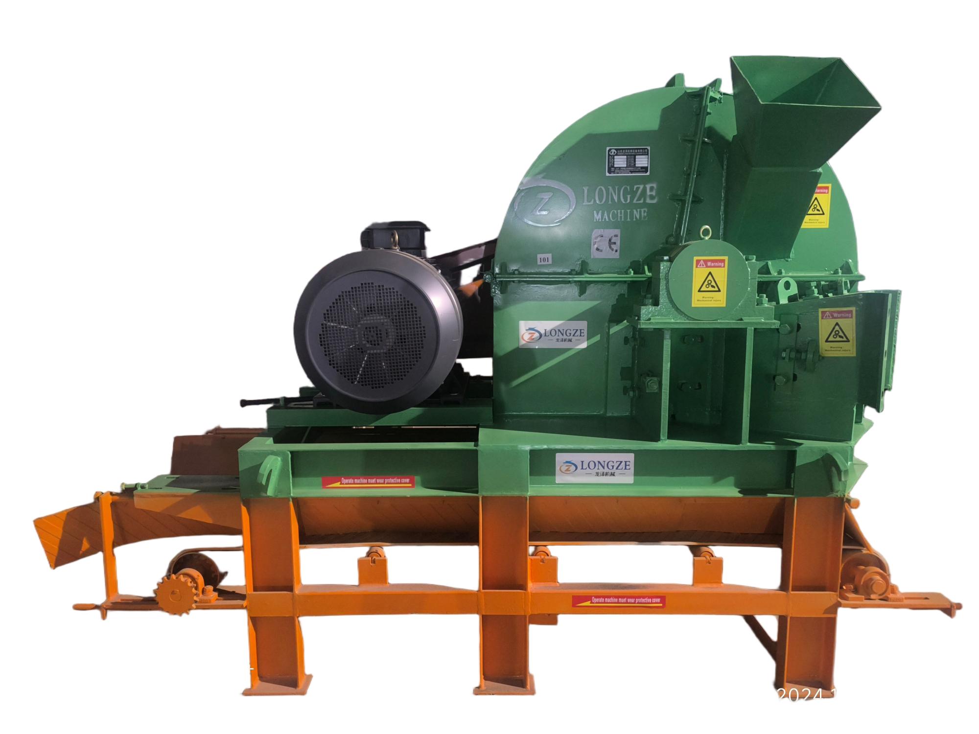 55kw PX1150 wood chipper