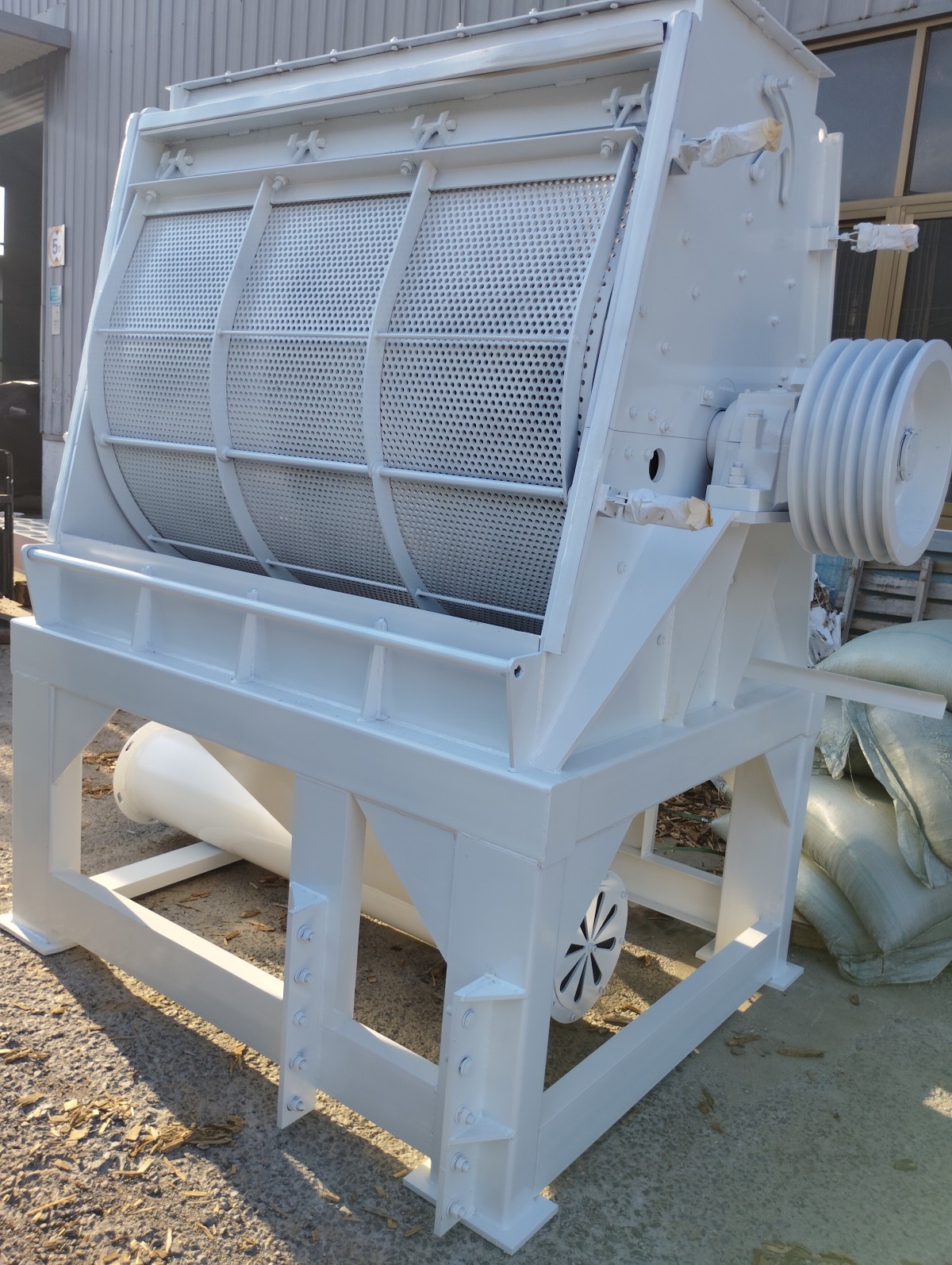 IMG_20250819_171217 LONGZE NEW GENERATION STRAW HAMMER MILL EXPORTED TO INDIA