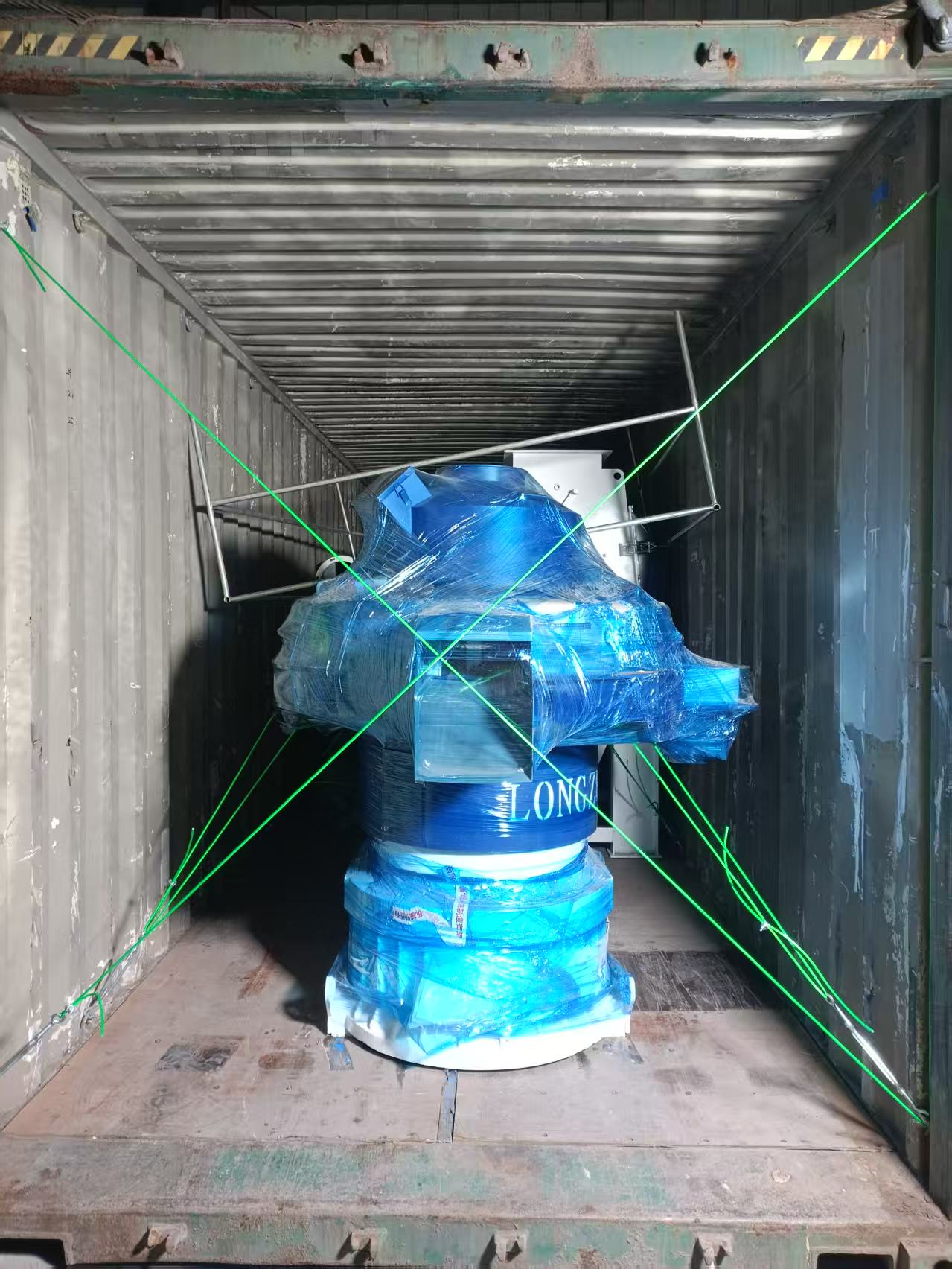 ​Longze 10-ton Rice Straw Pellet Production Line Shipped to India
