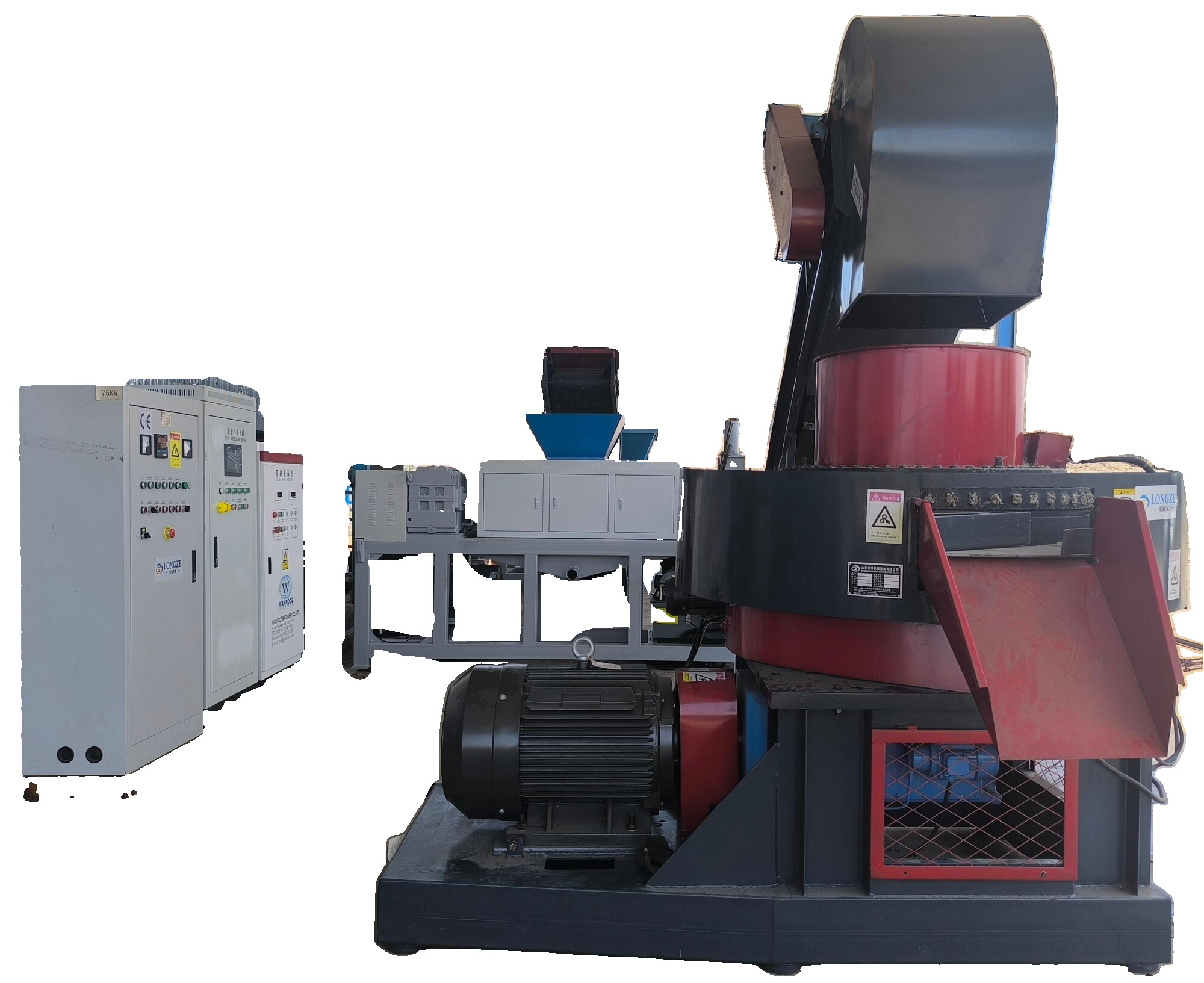 55KW 1-1.5T/H 30mm Briquette Machine