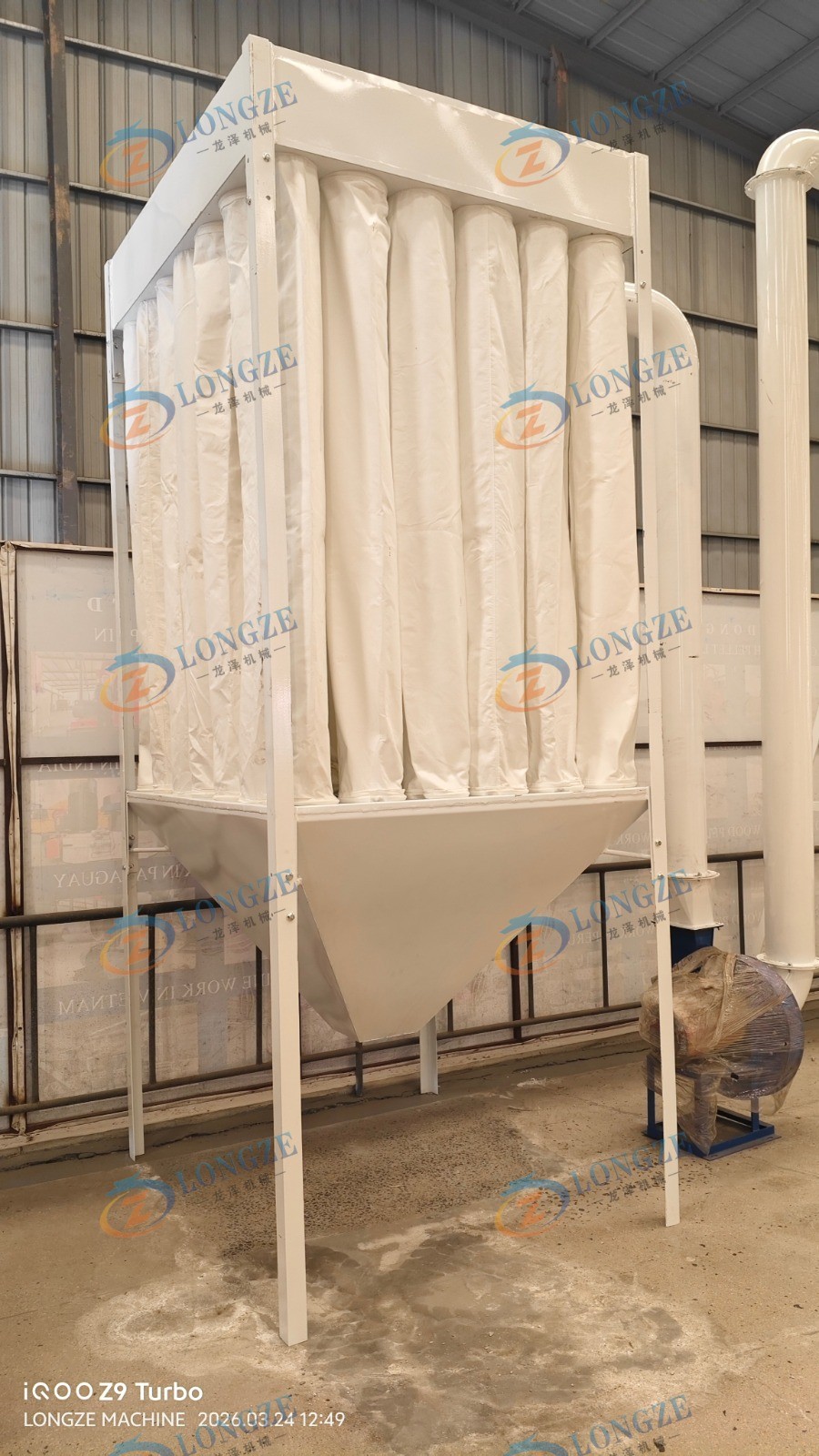 Longze 55KW Hammer Mill Display