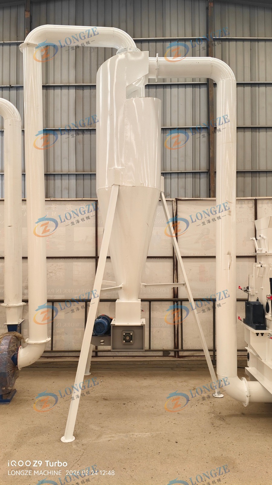 Longze 55KW Hammer Mill Display