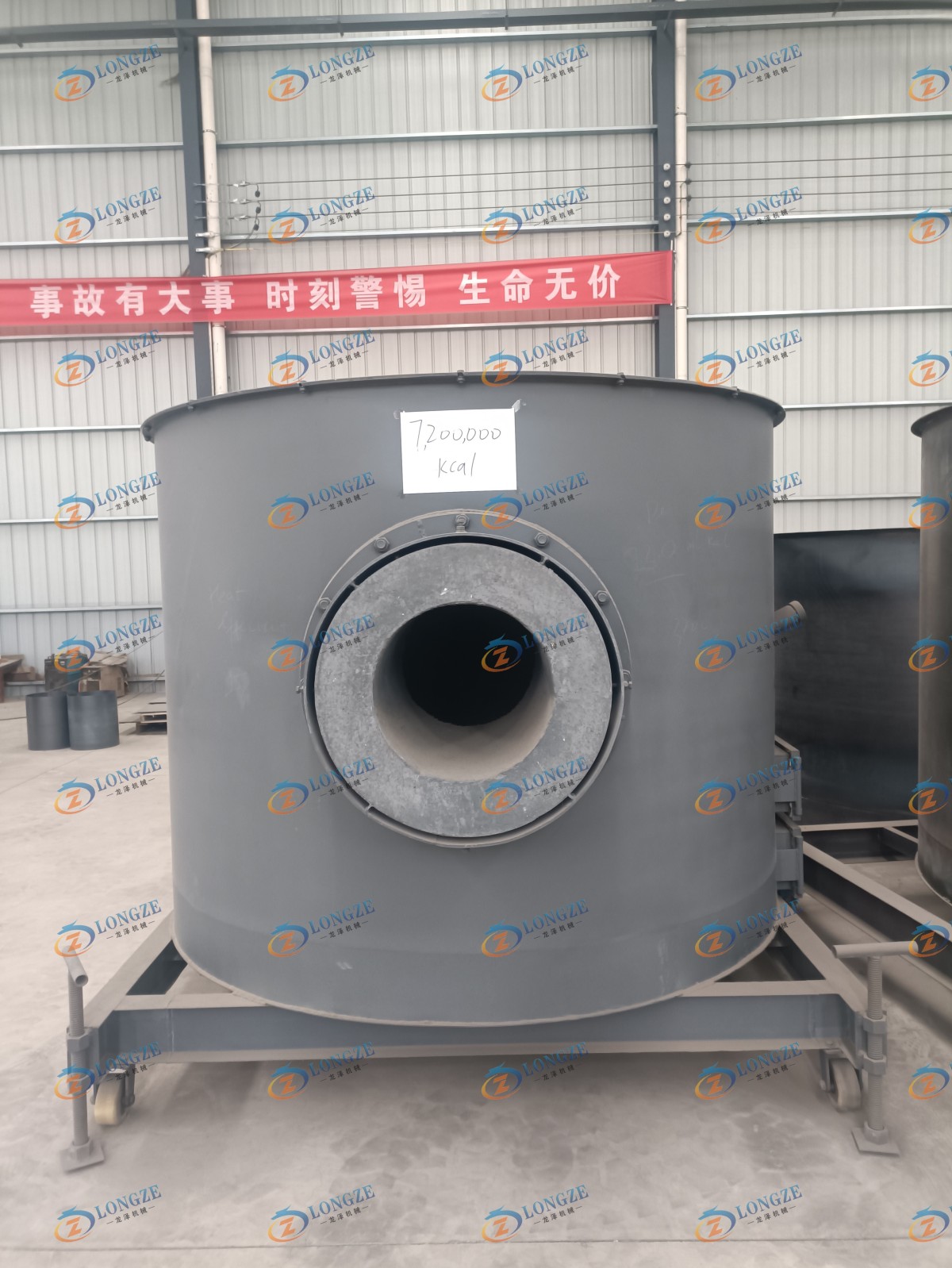 LONGZE 2 units fully automatic pellet burners sent