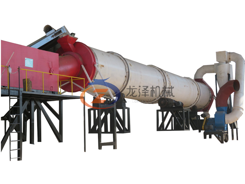 1.6x18m drum rotary dryer
