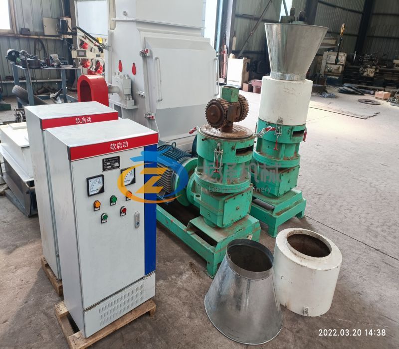 IMG_20220320_143850.jpg Export 2 sets of 30kw wood pellet machine Ireland customer