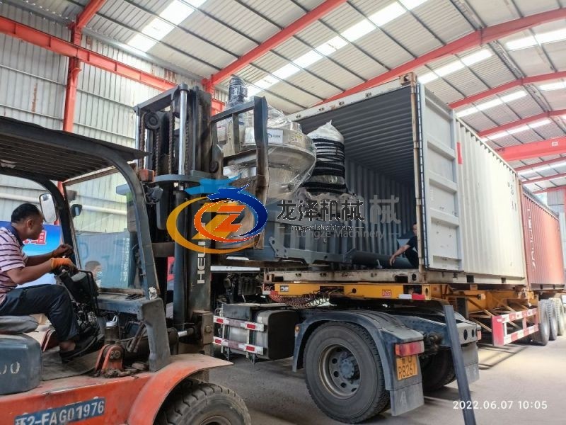 Indonesia 132kw Pellet Machine loading