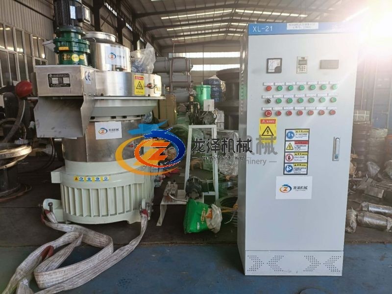 Export 90kw wood pellet machine to INDIA customer