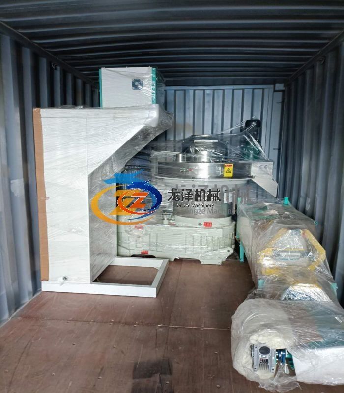 Export 90kw wood pellet machine to INDIA customer