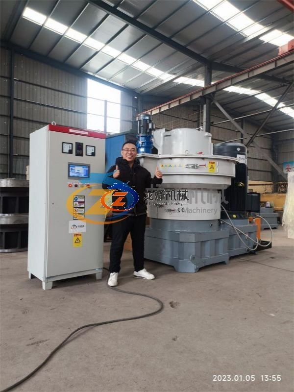 Export 250kw wood pellet machine to Vietnam