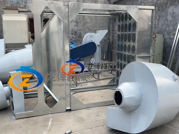 3T production line，pellet machine, Cyclone, dryer, crusher