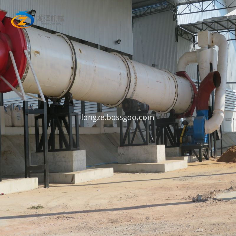 LONGZE DRUM ROTARY DRYER Send to India
