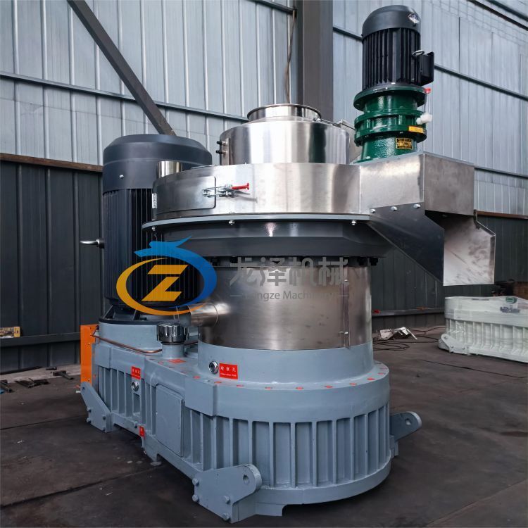 high capacity 132kw wood biomass pelelt machine