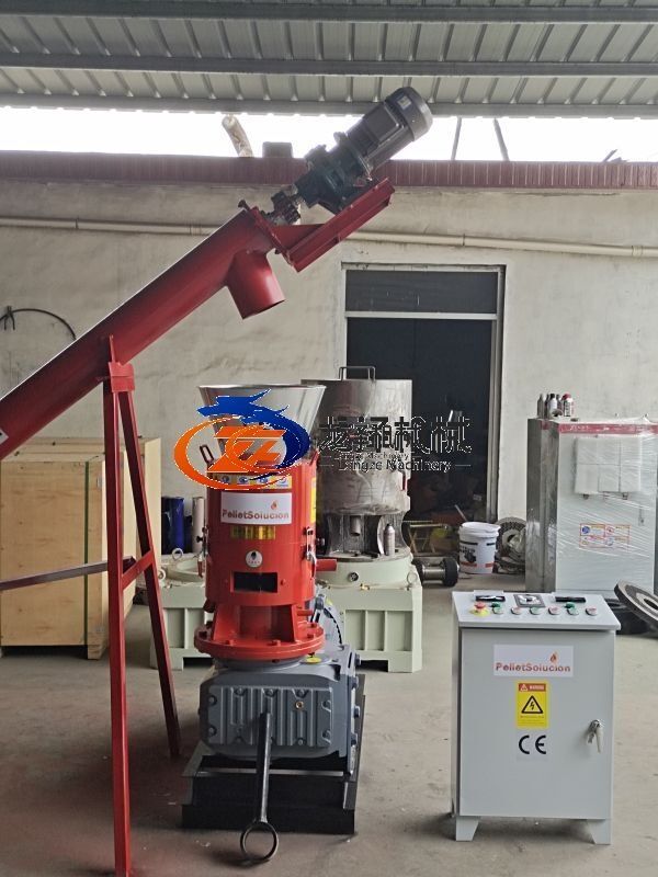 30kw wood pellet machine to Spain