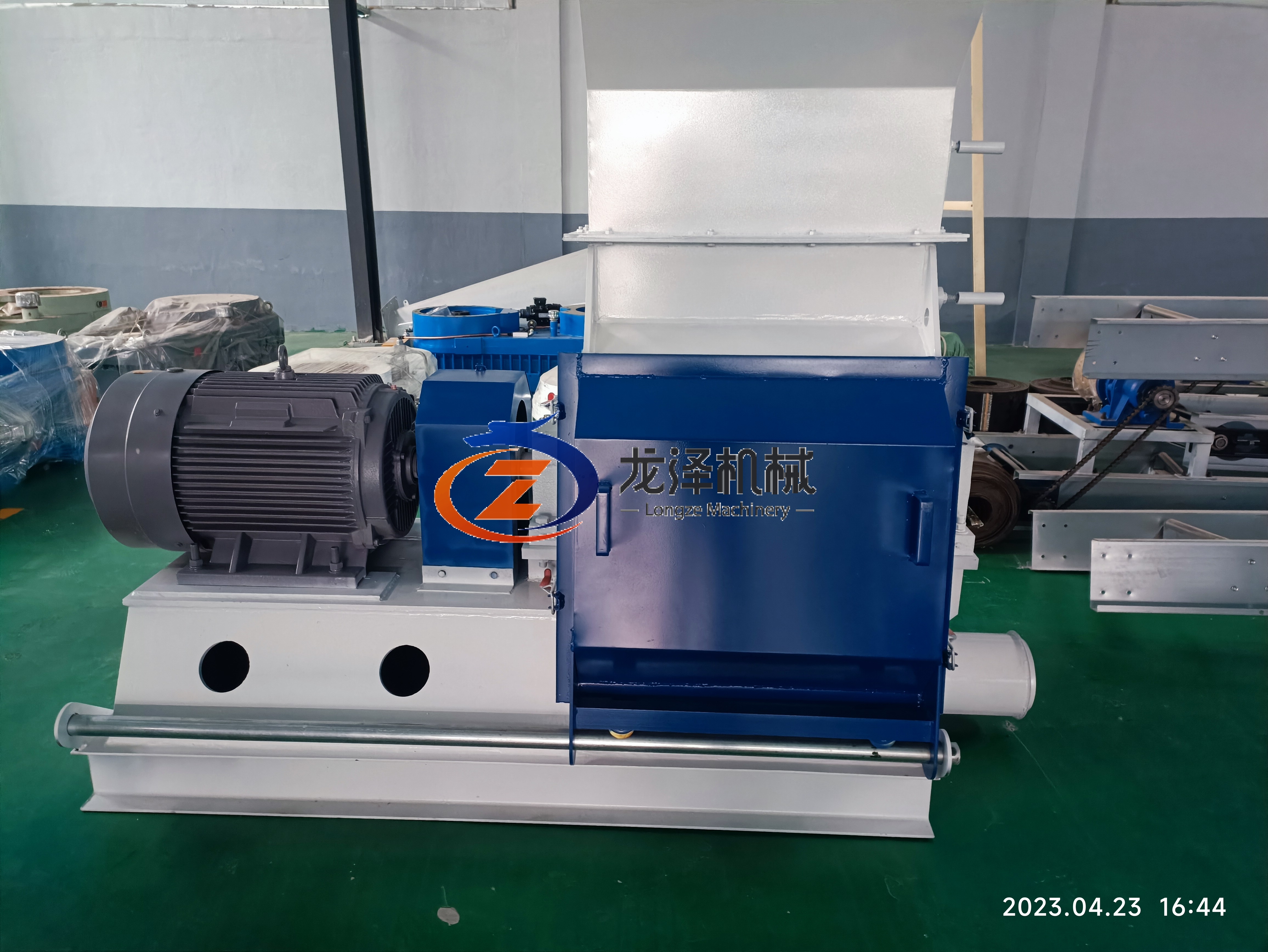 SHIPPED TO SPAIN 3 TONS WOOD PELLET MACHINE PRODUCTION LINE