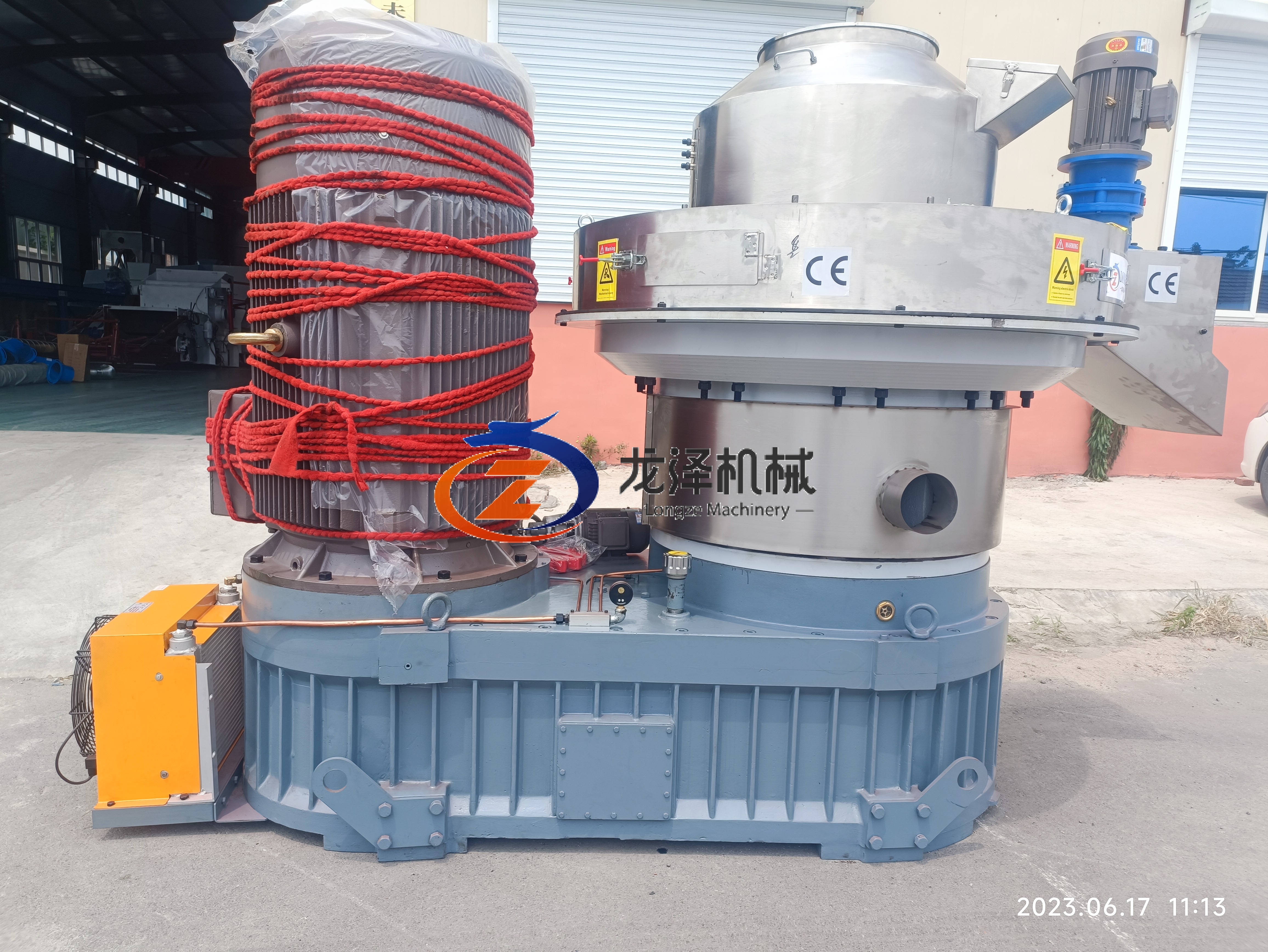 NEW VERTICAL RING DIE MACHINE INTRODUCTION