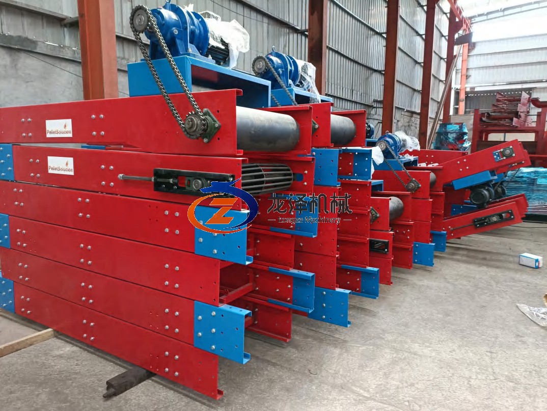 all belt conveyers.png How Many Machines You Need To Build A Pellet Line