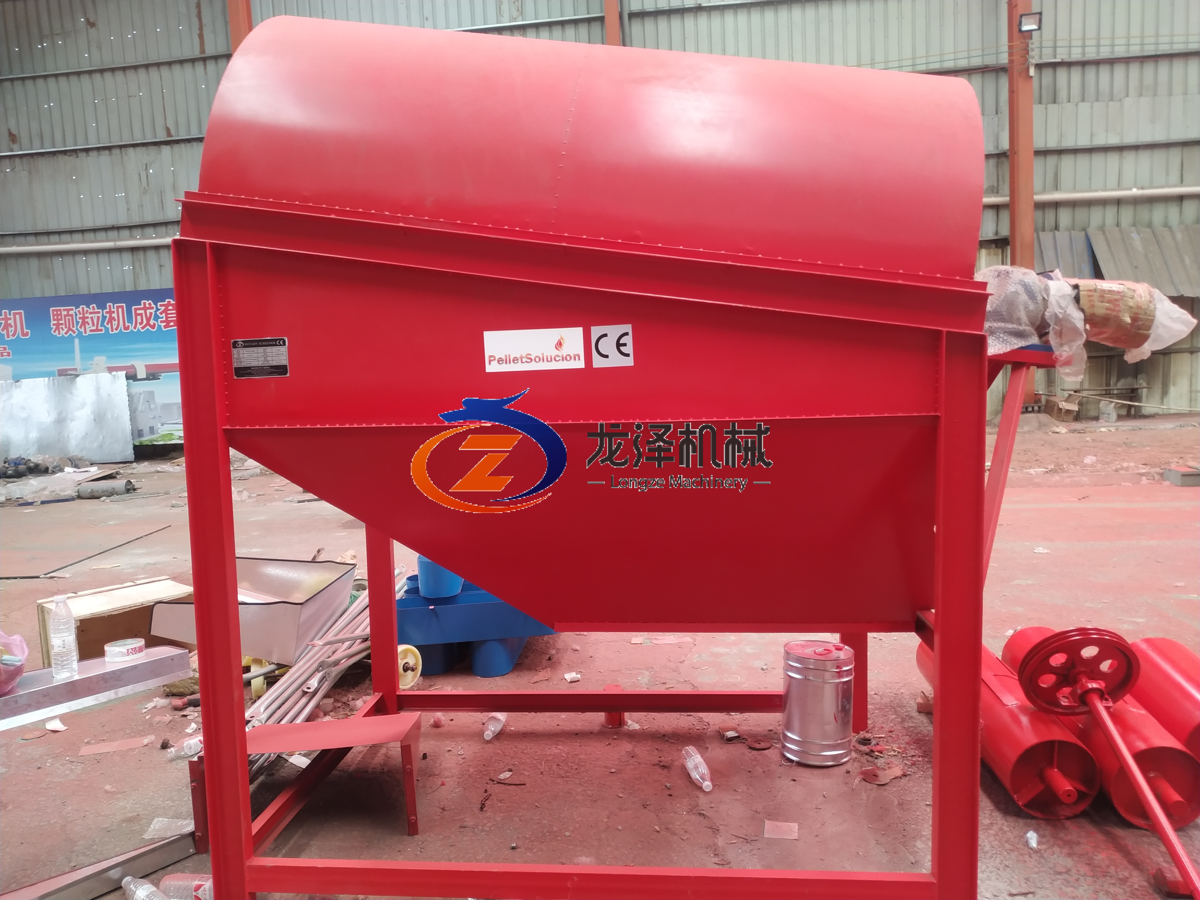 3 TONS OF SAWDUST PRODUCTION LINE SENT TO SPAIN