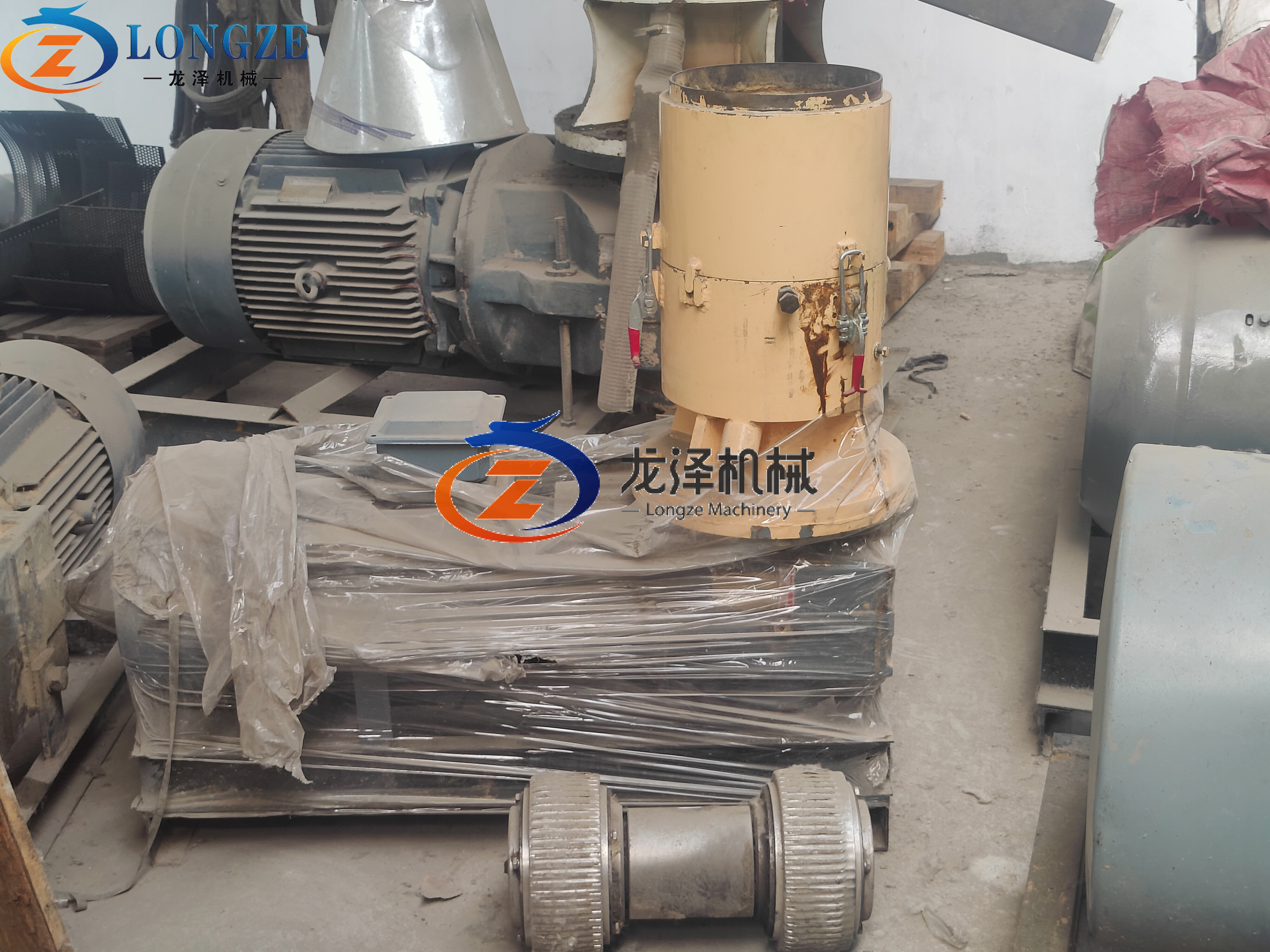 SECOND-HAND FLAT DIE PELLET MACHINE