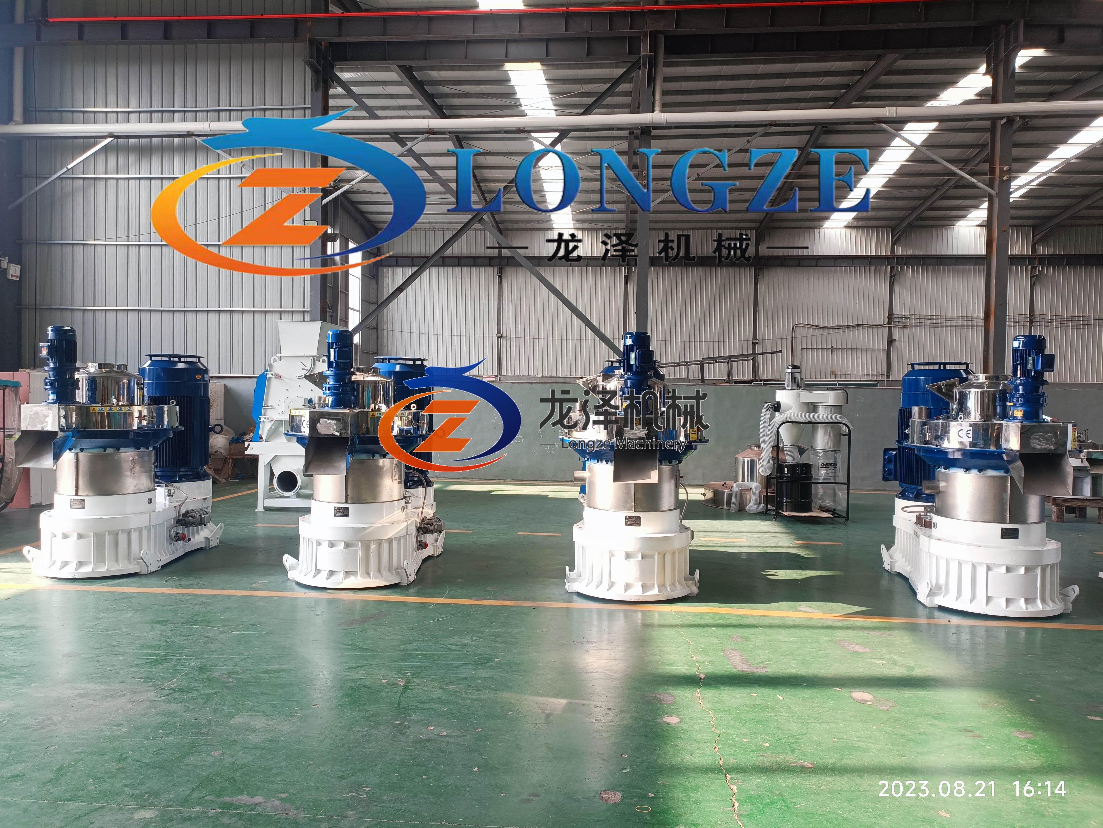 FOUR 132KW PELLET MACHINES AND ACCESSORIES ARE SENT TO POLAND