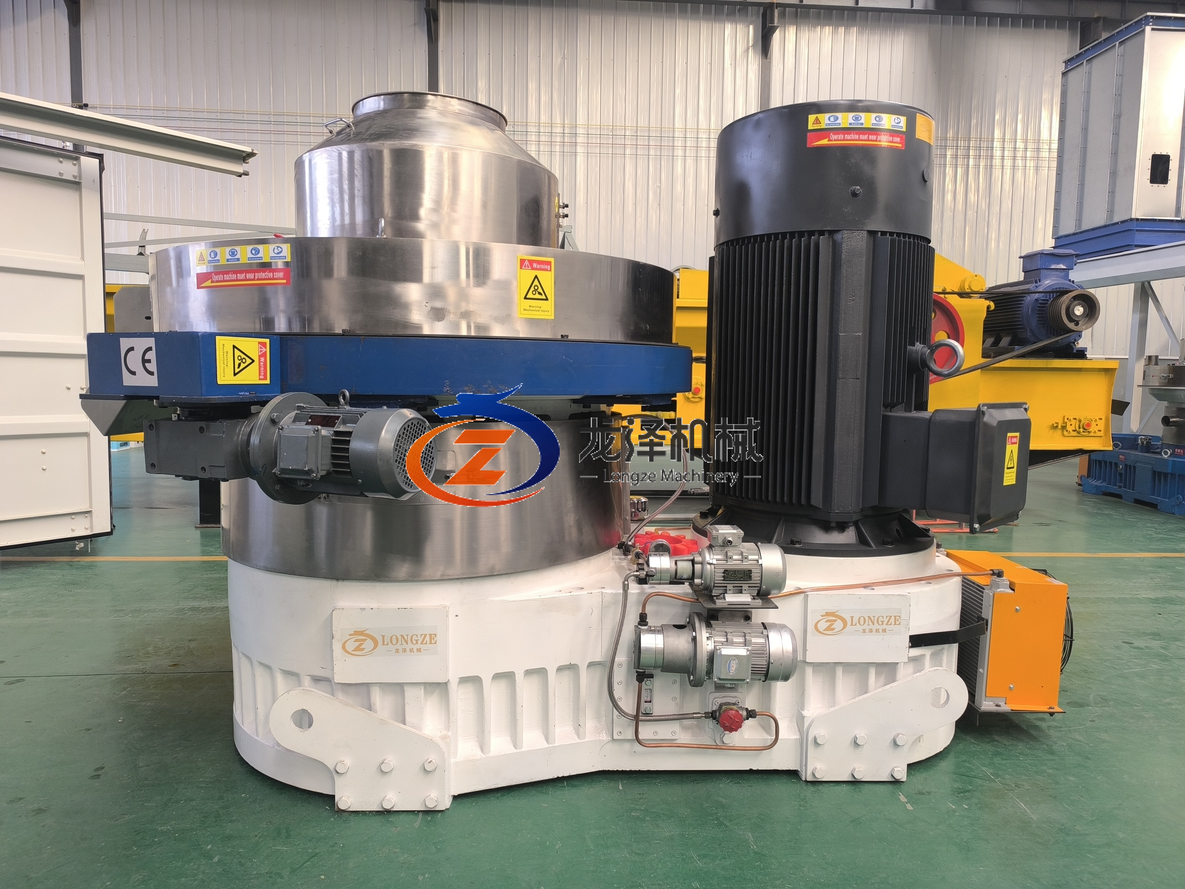 LONGZE 9TH 250KW XGJ850 WOOD PELLET MACHINE