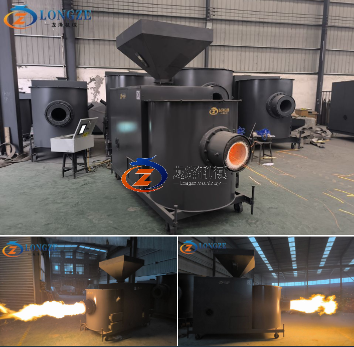 Biomass Burner(Use all kinds of biomass pellets as fuel)：Highlights of Longze Burner