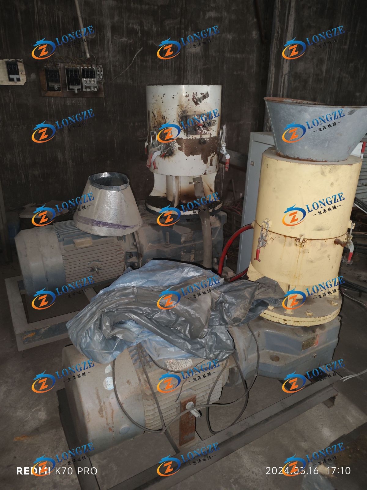 Product recommendation: Second-hand 55kw flat die pellet machine