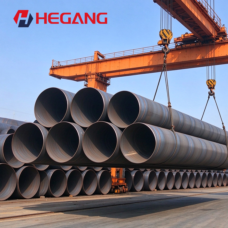 Spiral carbon steel pipe
