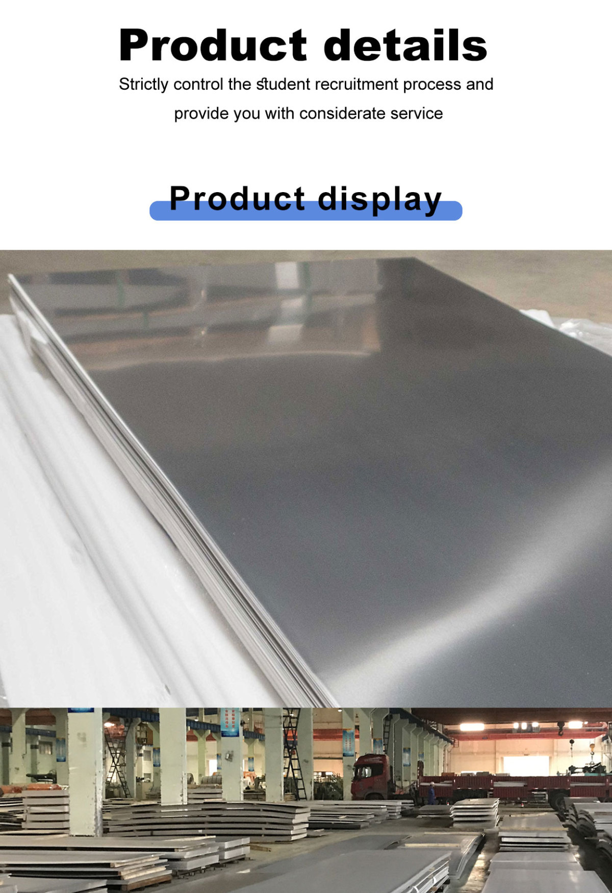 Stainless Steel Plate/Sheet