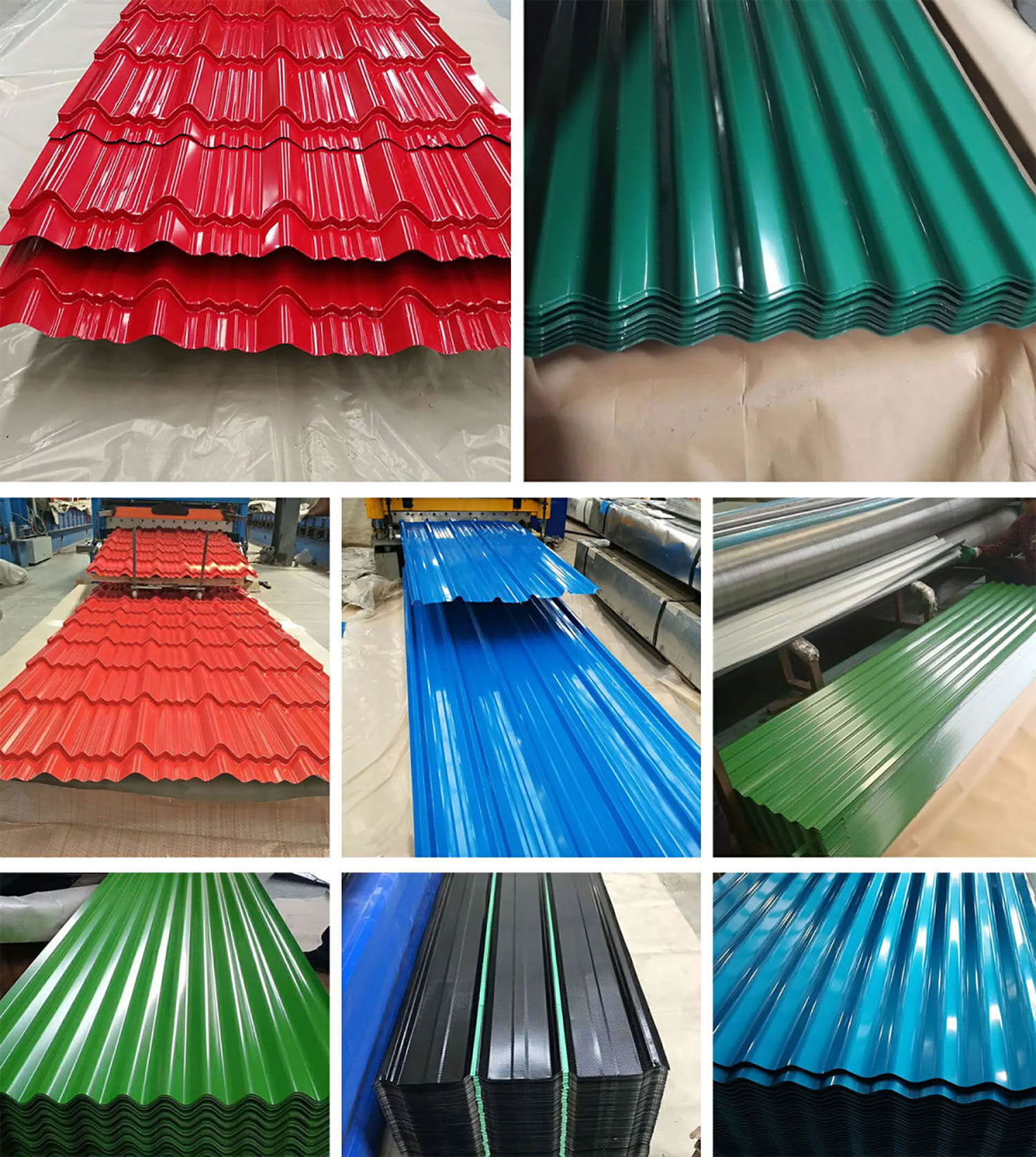 Color Coated Corrugated Sheet