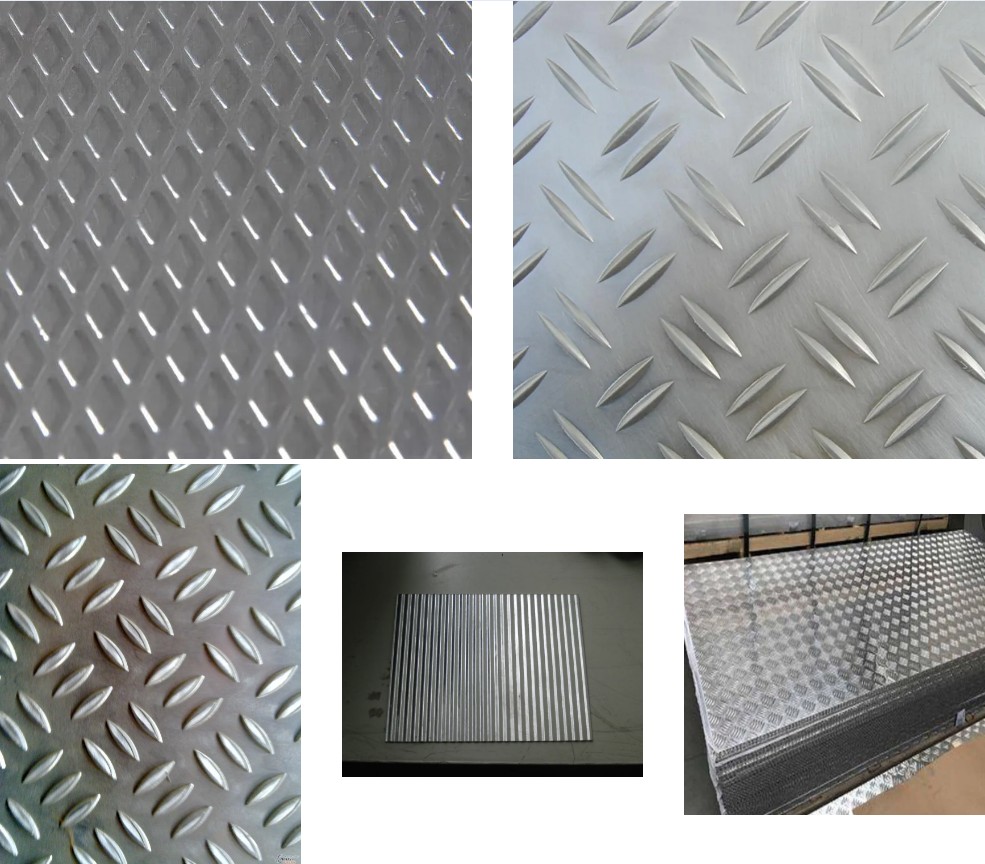 Galvanized checker plate