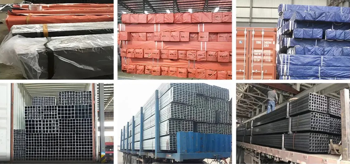 Galvanized square tubing