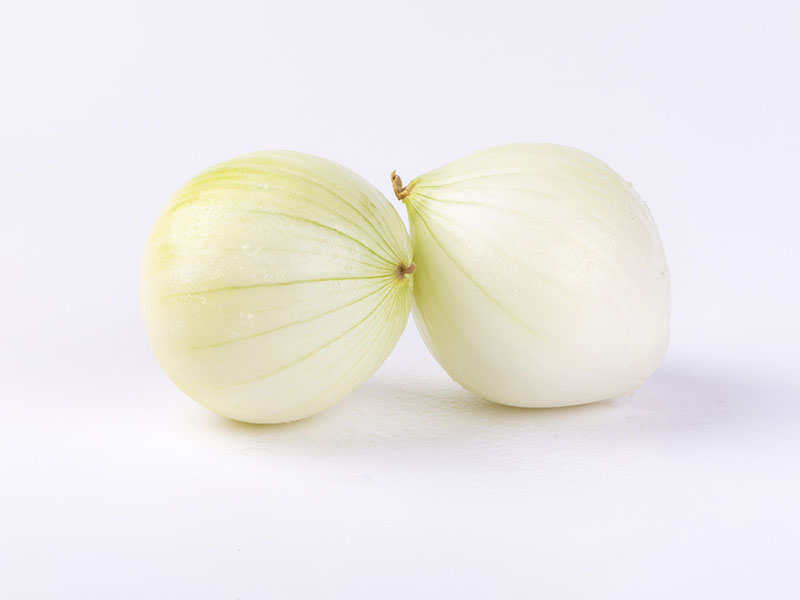 Peeled Fresh Onion