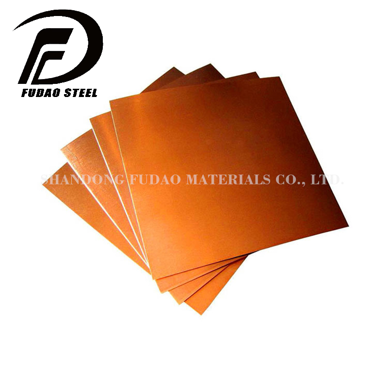 C12200 Pure Copper Price Gold Copper Sheet/ Plate