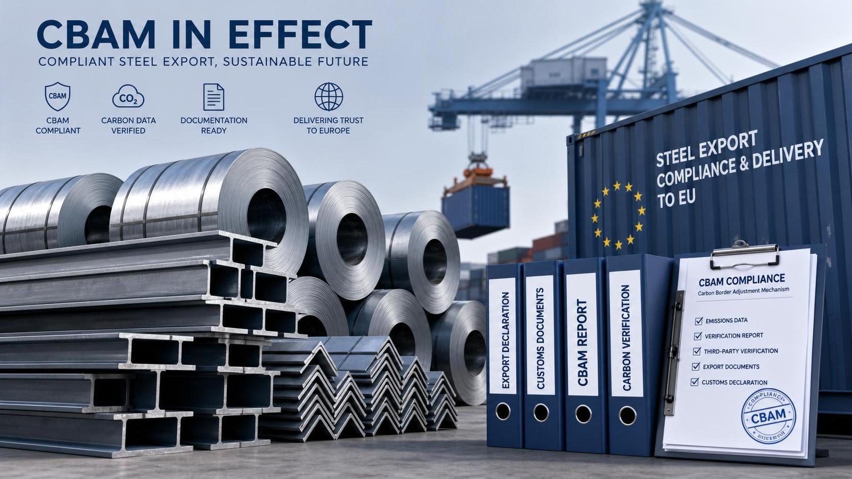 EU CBAM Charges Start for Steel Profiles
