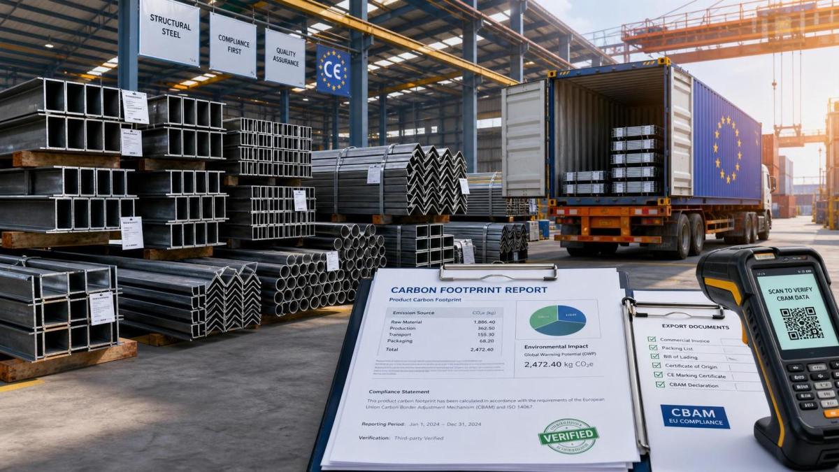 EU Enforces Phase III CBAM for Steel Profiles EU Enforces Phase III CBAM for Steel Profiles