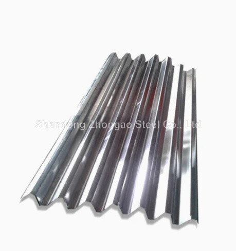 Corrugated steel roofing sheet