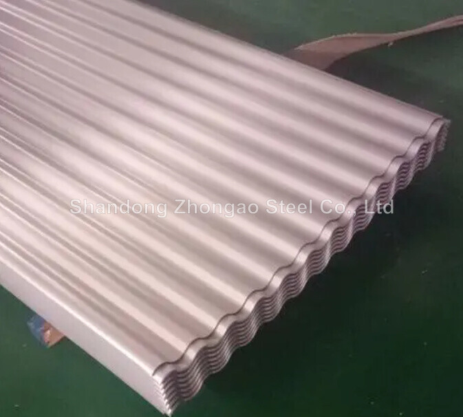 Hot DIP Cold Rolling Galvanized Corrugated Metal Roofing Panels