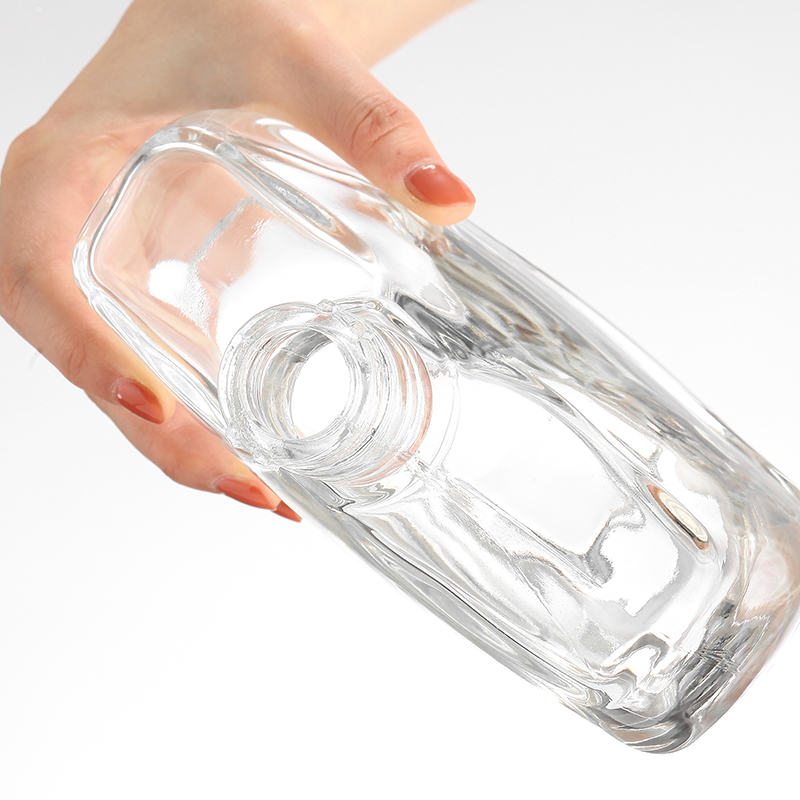 Bouteille en verre de spiritueux de luxe