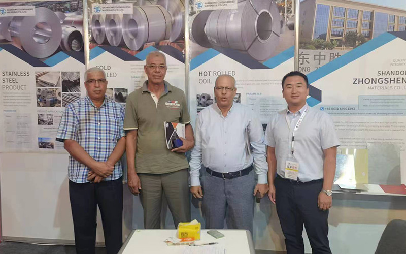 6.jpg Shandong Zhongsheng Materials Co., Ltd. Participates in the METAL & STEEL MIDDLE EAST Exhibition