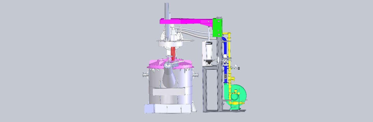 Gas Fired Molten Aluminium Transfer Ladle Preheating Equipment