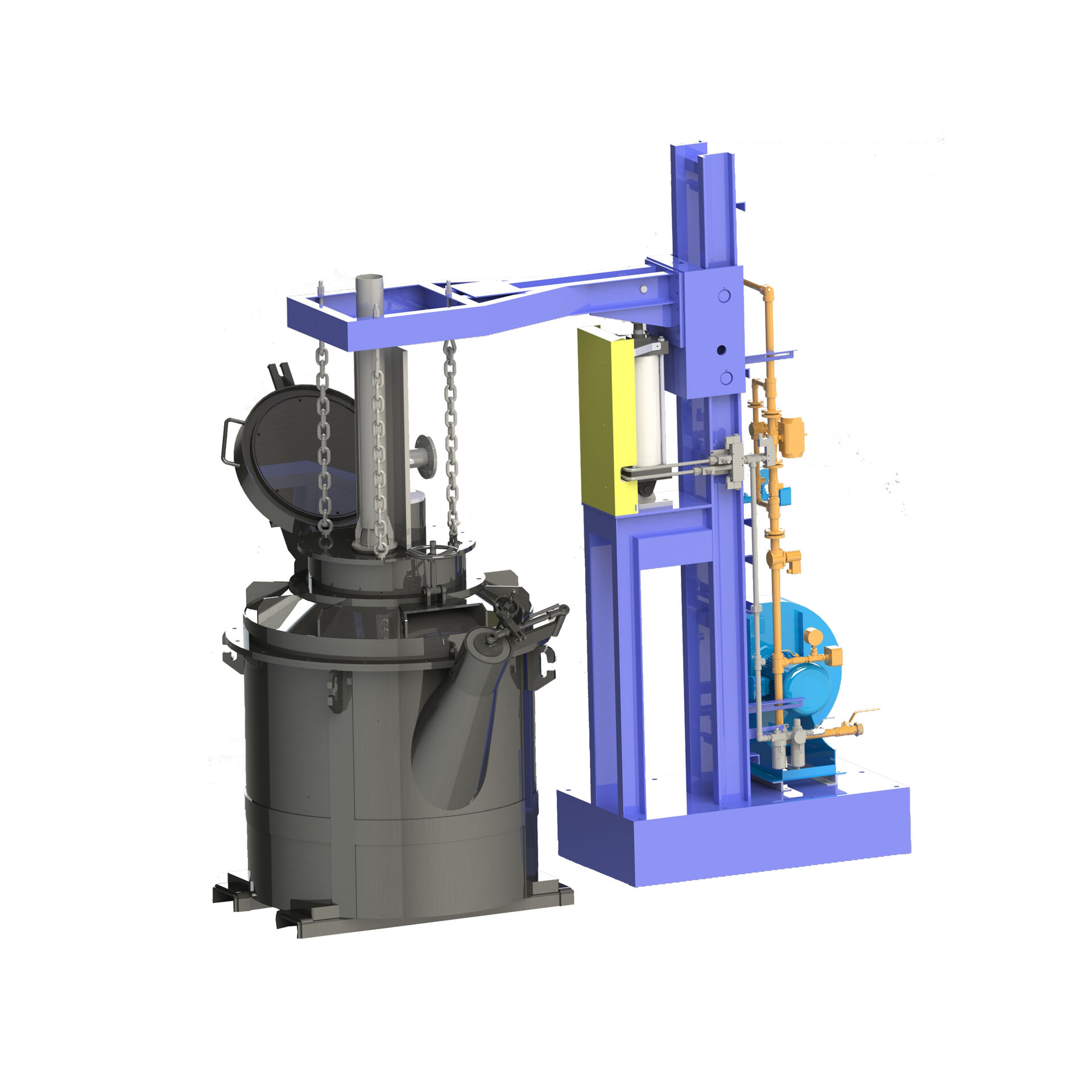 Gas Fired Preheating Unit