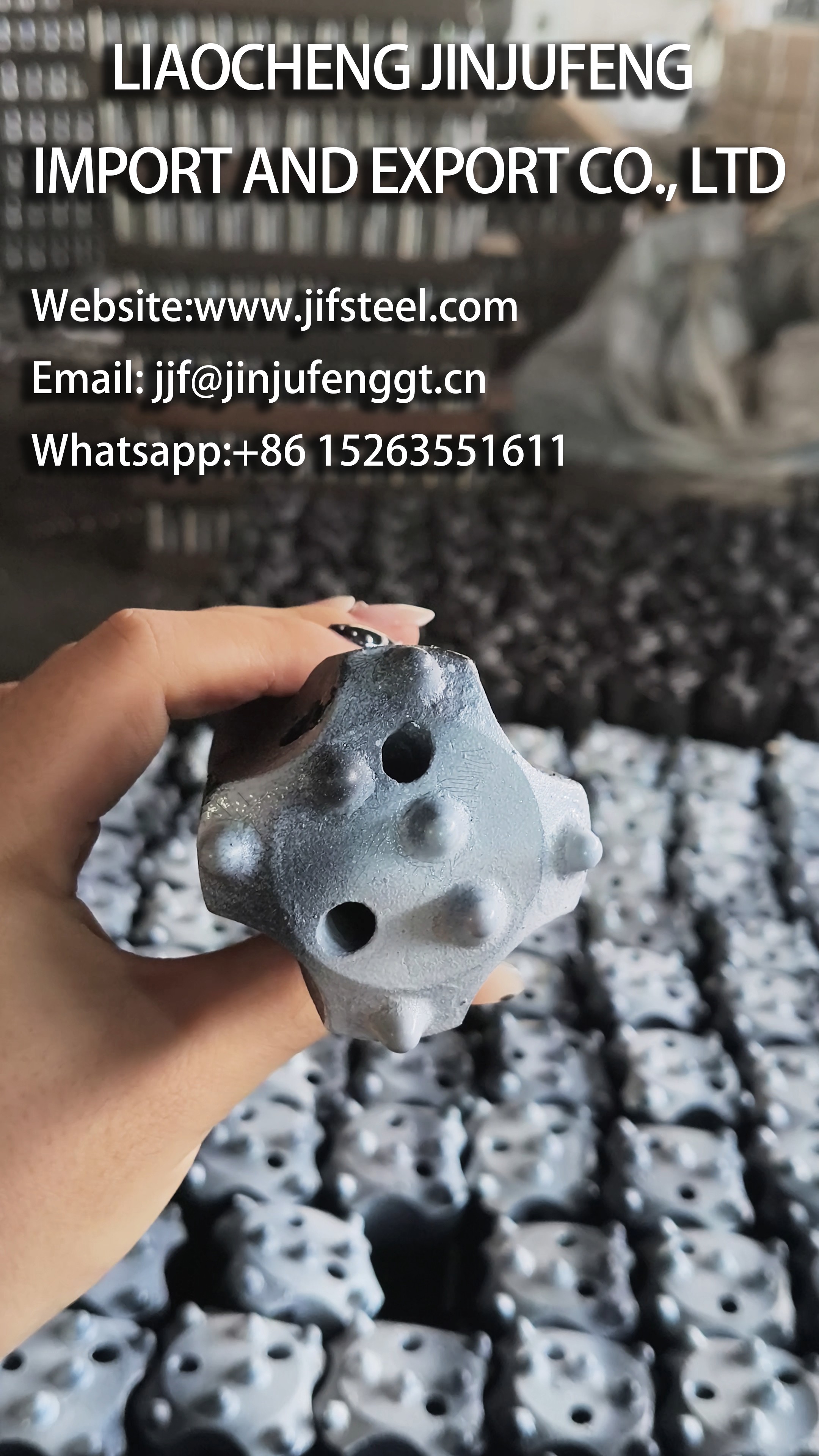 Blast Furnace Button Drill Bit