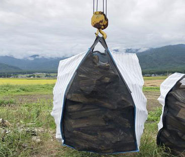 Breathable Firewood Onion Potato Packing Mesh Big Bulk Bag