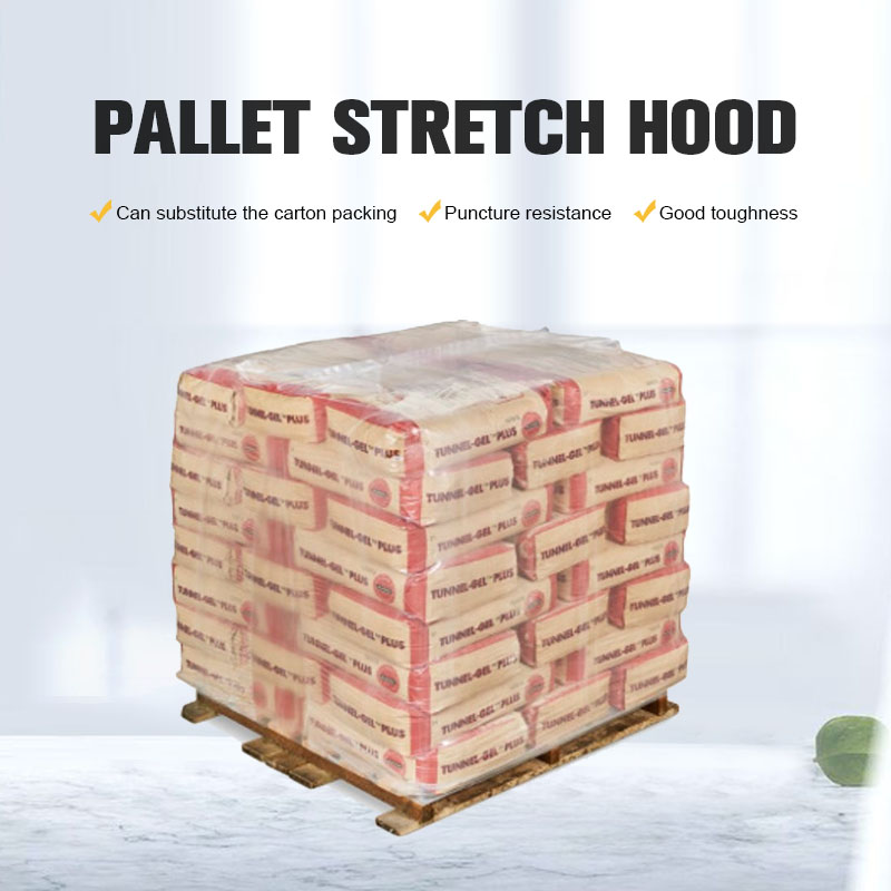 Pallet Cover Hood Bag Stretch Hood Film Manufacturer