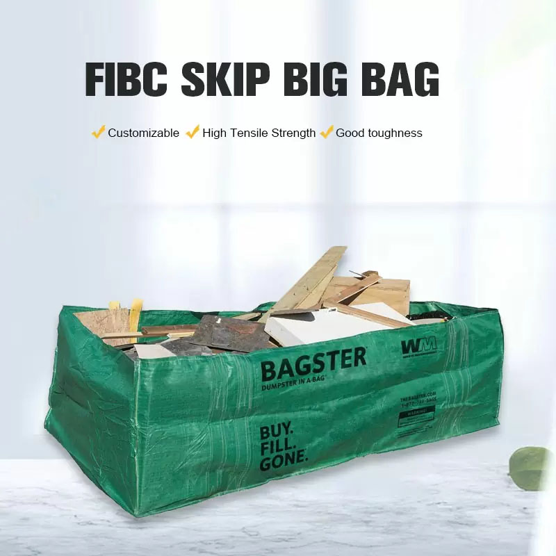 Skip Big Bag for House Hold Items Construction Waste For Junk Removal Company