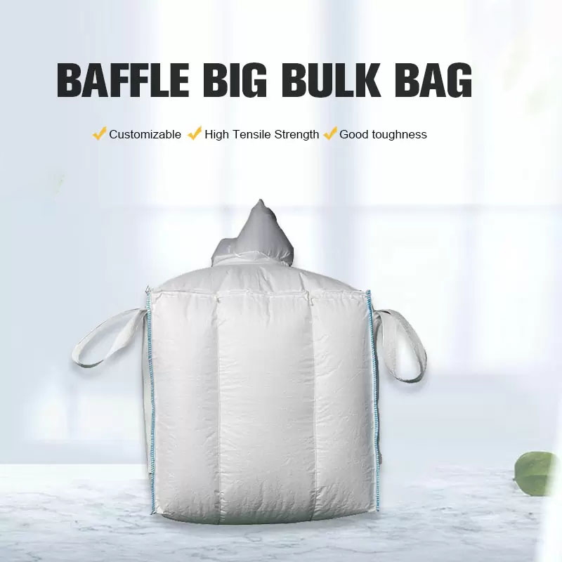 Laminated Waterproof Ton Big FIBC Jumbo Bag with Baffle